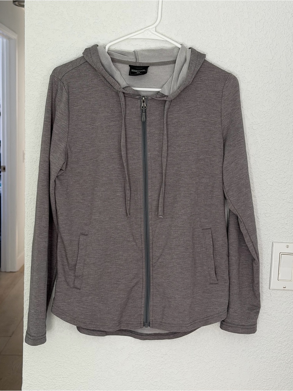 32 Degrees Women's Zip Hoodie Sweatshirt - Gray